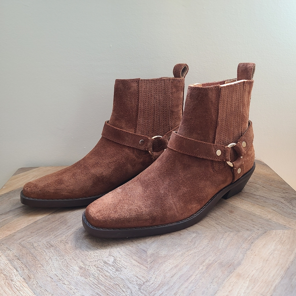 Madewell Suede Ankle Boots